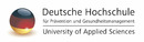 Logo Deutsche Hochschule für Prävention und Gesundheitsmanagement GmbH in Düsseldorf